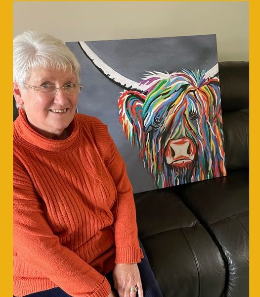 Won the Steven Brown Art – Rab McCoo Large Canvas!!