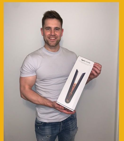 Won the Prussian Blue/Rich Copper Dyson Corrale Hair Straighteners Special Edition Gift Set!!