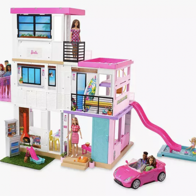 Barbie Dreamhouse & Glam Convertible #4 (DRAWN 11.03.22)