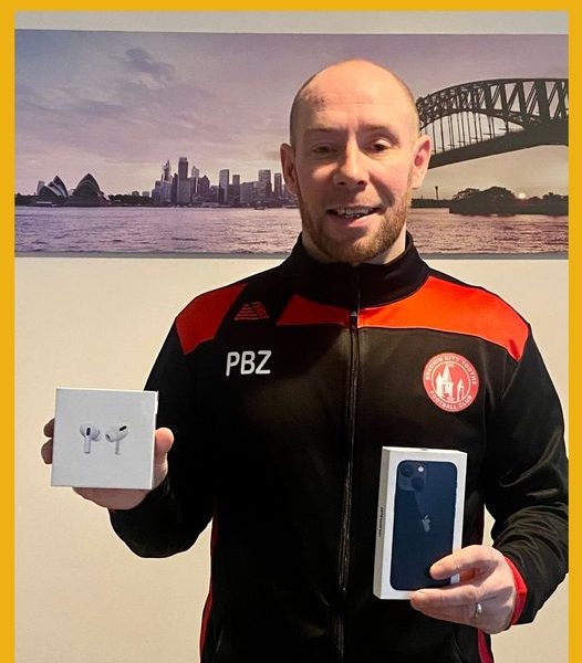 Won the Apple iPhone 13 Mini + Apple Airpods Pro!!