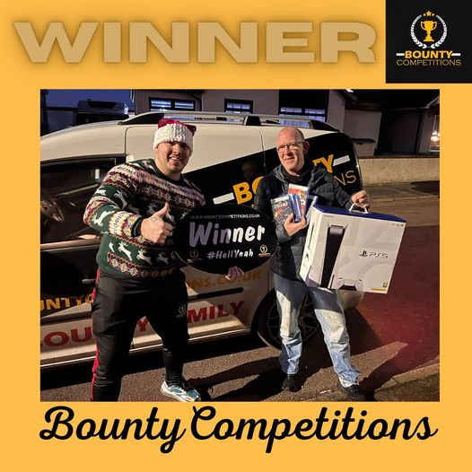 Won the PlayStation 5 Disc Edition and Games Bundle #2 !!