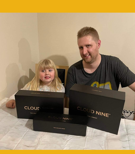 Won the Cloud Nine Hair Bundle #10!!