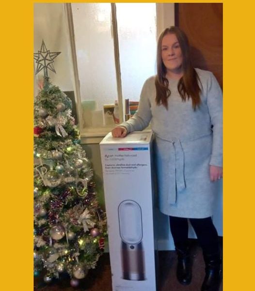 Won the Dyson Hot+Cool™ Purifying Fan Heater #4!!