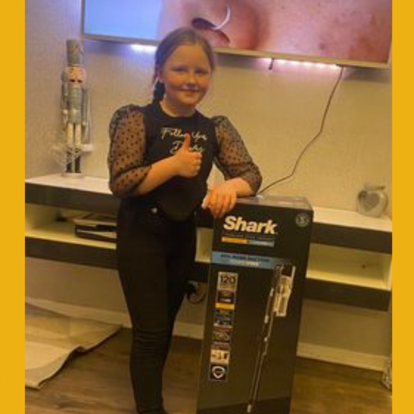 Won a Shark Hoover!!