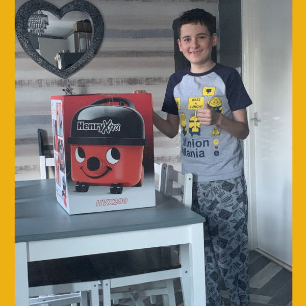 Won the Henry Xtra HVX200 Cylinder Vacuum Cleaner