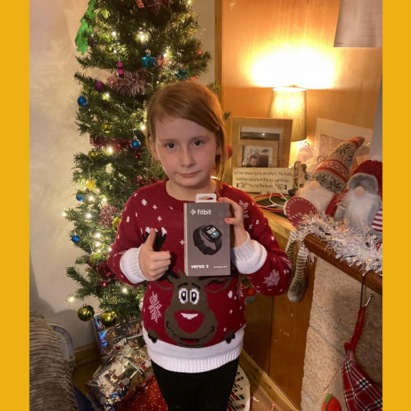 Won the Fitbit Versa 3 Smartwatch!!