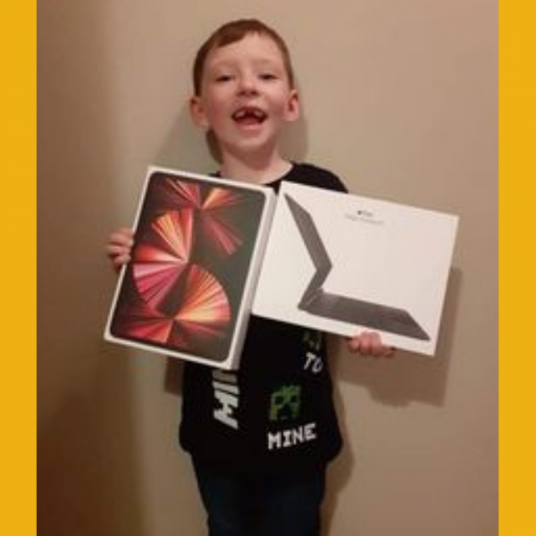 Won the Apple 11″ iPad Pro and Magic Keyboard #3!!