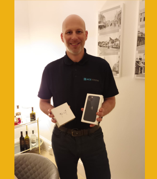 Won the Apple iPhone 13 and Airpods Pro #4!!!