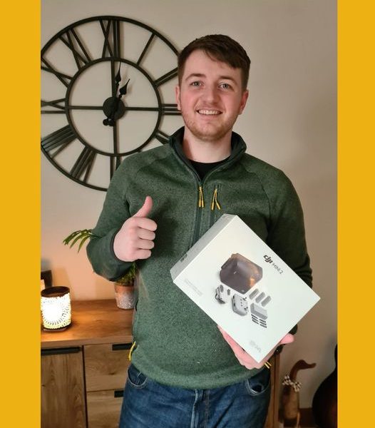 Won the DJI Mini 2 Drone Fly More Combo!!