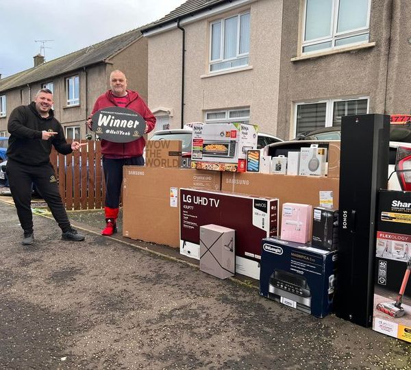 Won the WHOPPING TECH BUNDLE #2!!