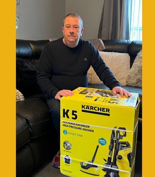 Won the Karcher K5 Premium Smart Control Home Pressure Washer!!
