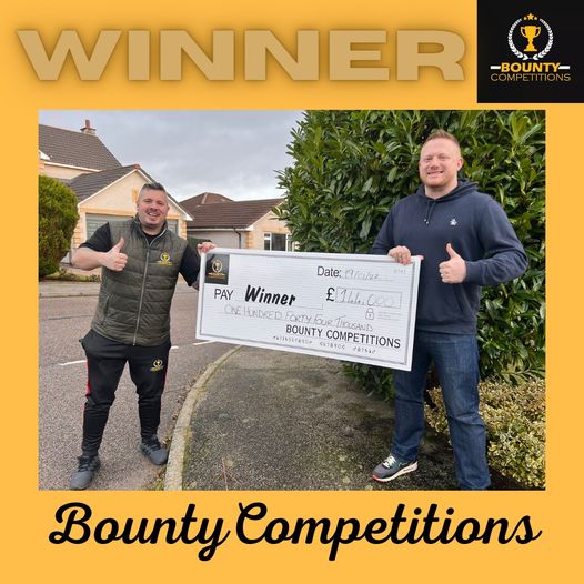 Won the THE BIG BOUNTY #4! A huge £144,000!!!