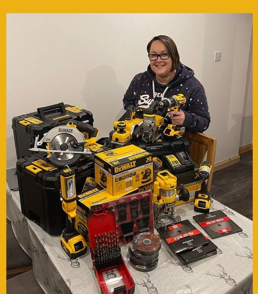 Won the Dewalt Tool Bundle #4 !!