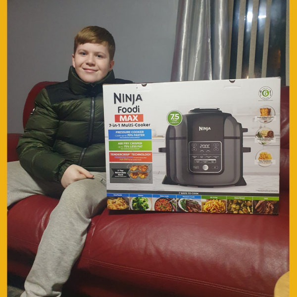 Won the NINJA Foodi OP450UK Multi Pressure Cooker & Air Fryer!!