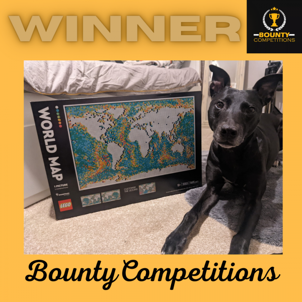 Won the LEGO Art 31203 World Map #3!!