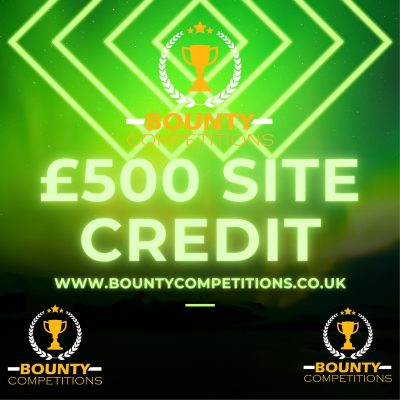 2 Winners of £500 Site Credit 23/3/22 (DRAWN 23/03/2022)