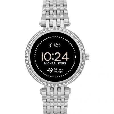 MICHAEL KORS Darci Gen 5E MKT5126 Smartwatch - Silver, Mesh Strap #2 (DRAWN 25.04.22)