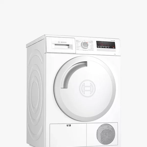 Bosch Serie 4 WTN83201GB Freestanding Condenser Tumble Dryer, 8kg Load, White (DRAWN 04.03.22)