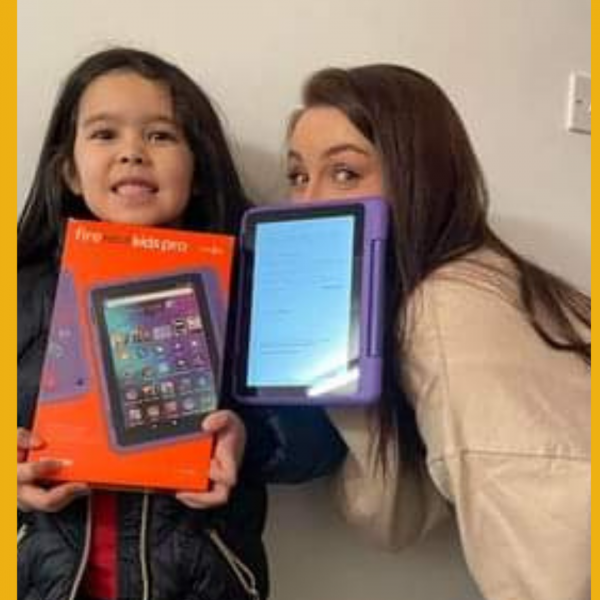 Won the *2 WINNERS* Amazon Fire HD 8 Kids Pro Tablet, Purple!!