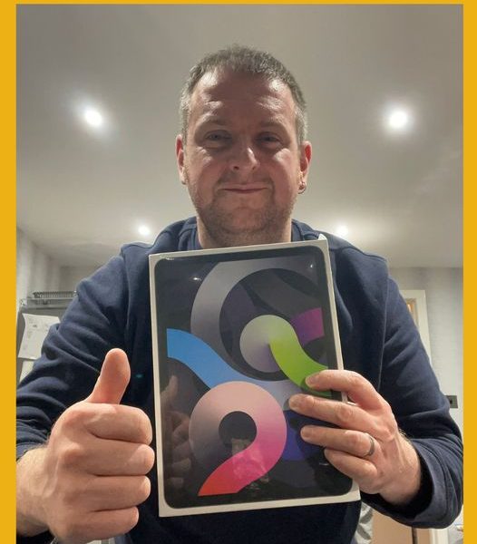 Won the Apple iPad Air!