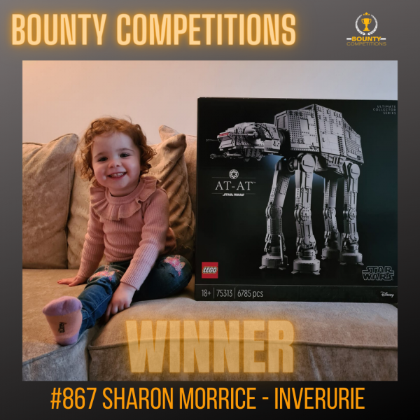 Won the AT-AT™ Lego Set #3!!