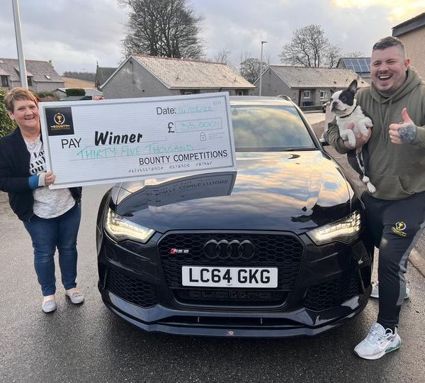 Won the 730 bhp Audi RS6 and took the £35k cash alternative!!