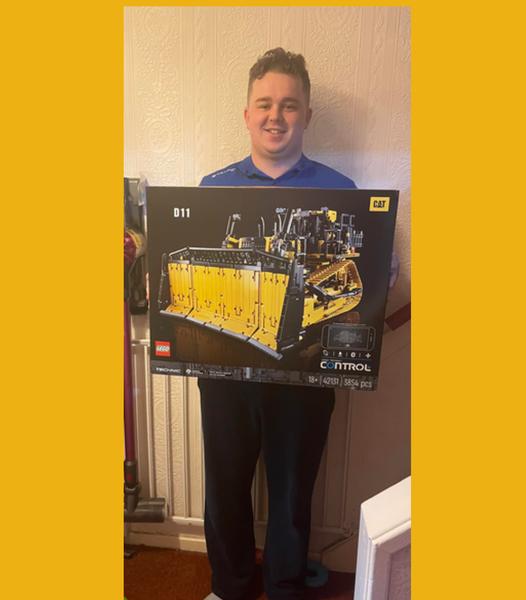 Won the Lego Technic App-Controlled Cat® D11 Bulldozer!!