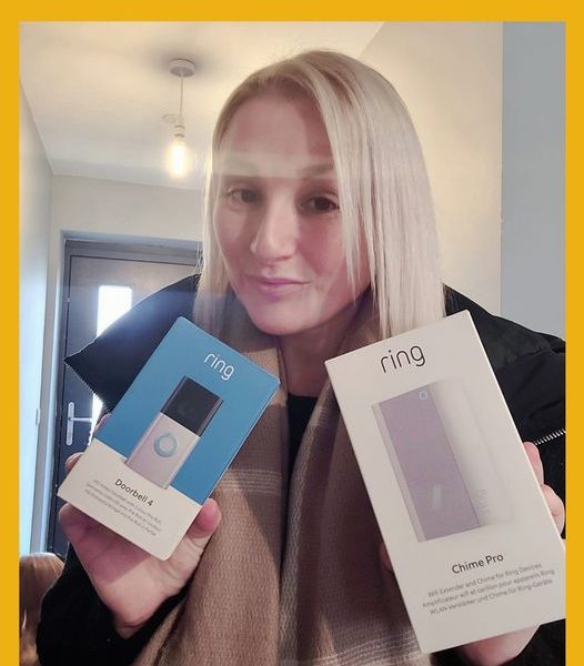 Won the Ring Video Doorbell 4 and Ring Chime Pro!!