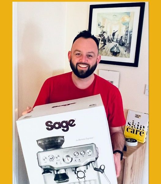 Won the Sage Barista Express Bean-to-Cup Coffee Machine!!