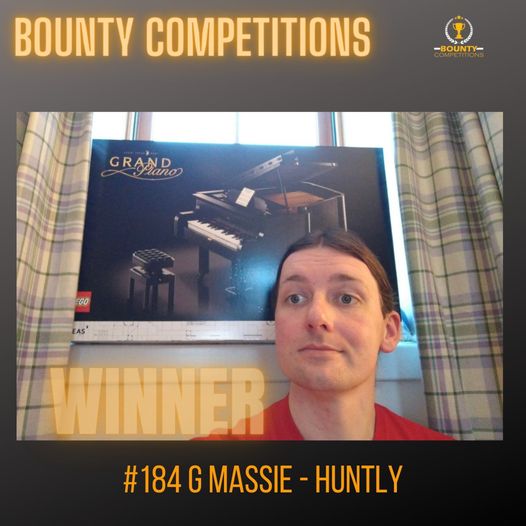 Won the Lego Grand Piano!!