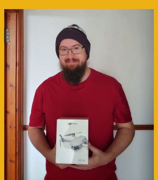Won the DJI Mini 2 Drone with Controller!!
