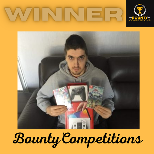 Won the Nintendo Switch (OLED Model – White) Bundle!!