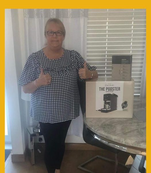 Won the Jacqueline won the Hot Chocolate – The Podster Coffee System Bundle #2!!