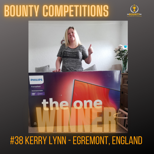 Won the Philips 58″ Smart Ambilight TV!!