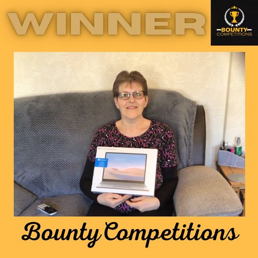 Won the Microsoft 12.5″ Surface Laptop Go!!