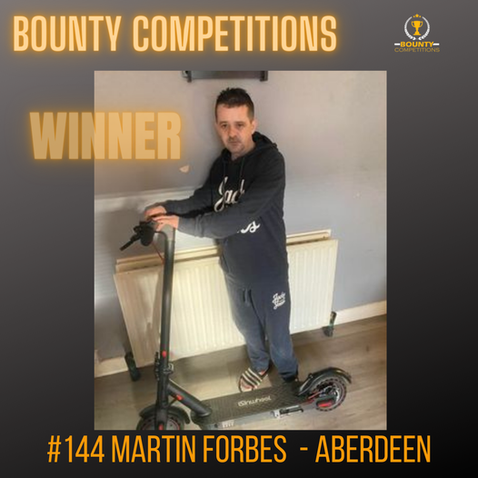 Won the Wheelie World – E9PRO Electric Scooter!!