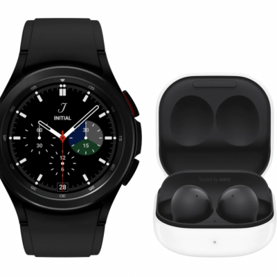 Samsung Galaxy Watch4 Classic With Galaxy Buds 2, GPS + Cellular - 42mm - Black #2  (DRAWN 11.03.22)