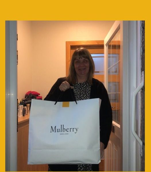 Won the Mulberry bag + Accessories!!