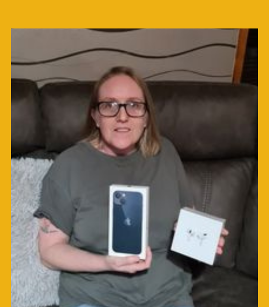 Won the Apple iPhone 13 and Airpods Pro #7!!