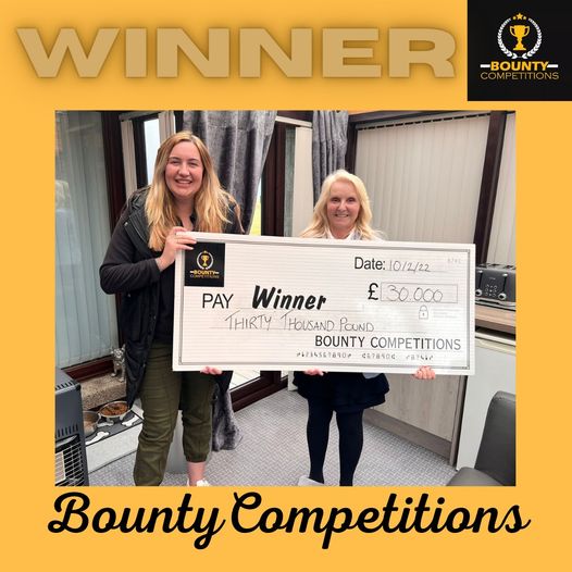 Won the HUGE £30,000!!