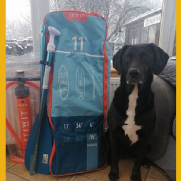 Won the Beginner Inflatable Touring Stand-Up Paddle Board & Paddle!!