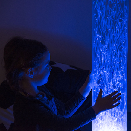 Rechargeable Hurricane Sensory Bubble Tube & Laser Star Projector Bundle (DRAWN 11.03.22)