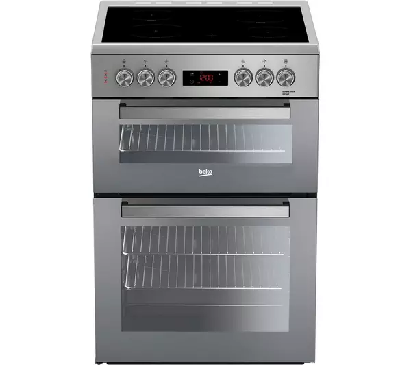 BEKO Pro XDC663SM 60 cm Electric Cooker - Silver (DRAWN 21.03.22)