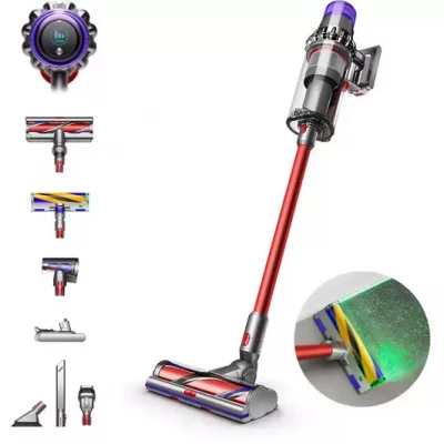 DYSON Outsize Absolute Cordless Vacuum Cleaner - Red & Nickel (DRAWN 25/03/22)