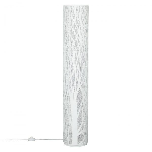 John Lewis & Partners Devon Floor Lamp, White (DRAWN 01.04.22)