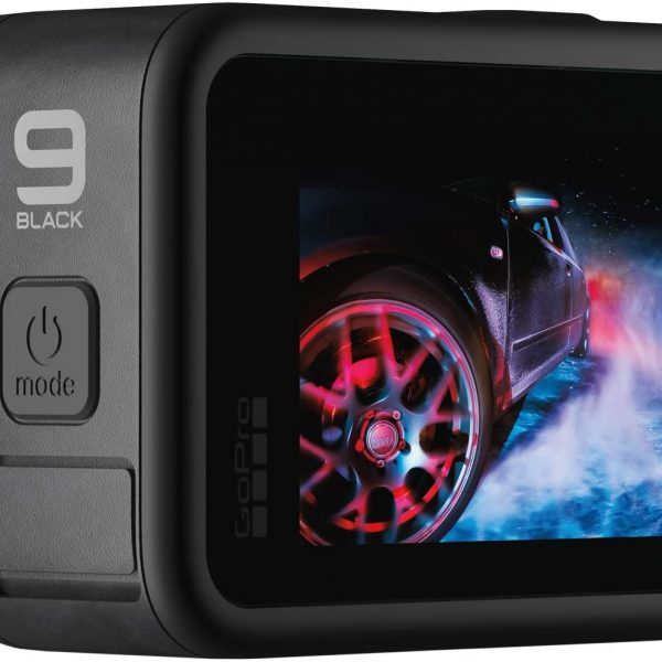 GoPro HERO 9 Black - Waterproof - Action Camera with 5K Ultra HD Video - 1080p + Accessory pack (DRAWN 18.03.22)