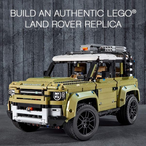 **2 WINNERS** LEGO Technic Land Rover Defender Off Road 4x4 Car Model Kit (DRAWN 18.03.22)
