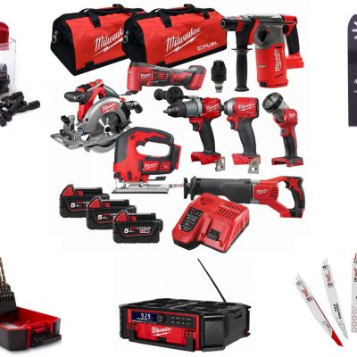 Milwaukee Tool Bundle #7 (DRAWN 04.04.22)