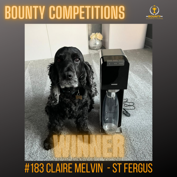 Won the SodaStream Power Sparkling Water Maker with 1L Bottle & 60L CO2 Cylinder #3!!