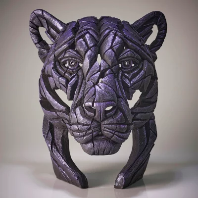 Edge Sculpture Panther Bust Moon Hunter Limited Edition by Matt Buckley (DRAWN 29.03.22)